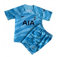 Camisa de Futebol Tottenham Hotspur Goleiro Equipamento Principal Infantil 2023-24 Manga Curta (+ Calças curtas)